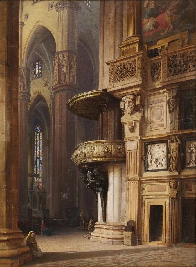Interno del Duomo di Milano